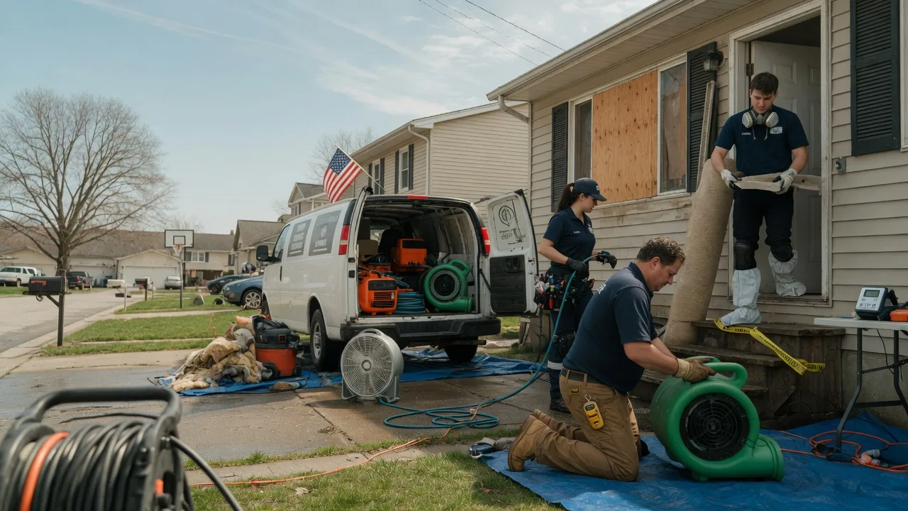 Water Damage Restoration in Fairburn, SD near me